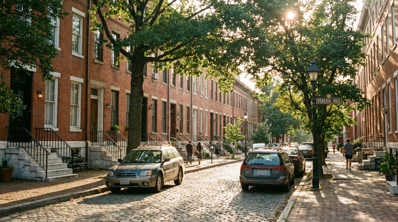 Baltimore City rowhomes